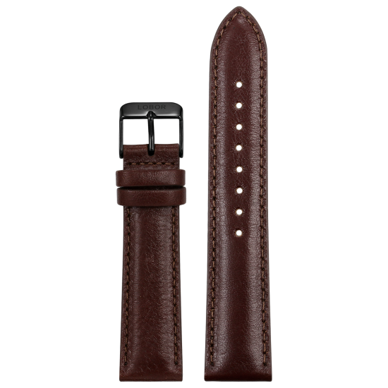 BROWN STRAP 20MM(BLACK)No pattern