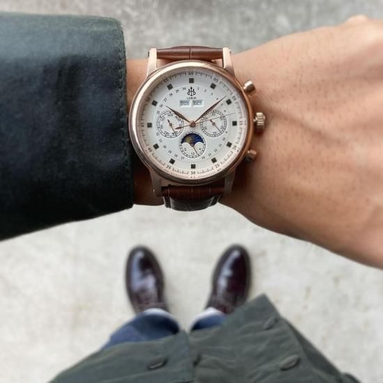 HERITAGE CANTERBURY BROWN 42mm