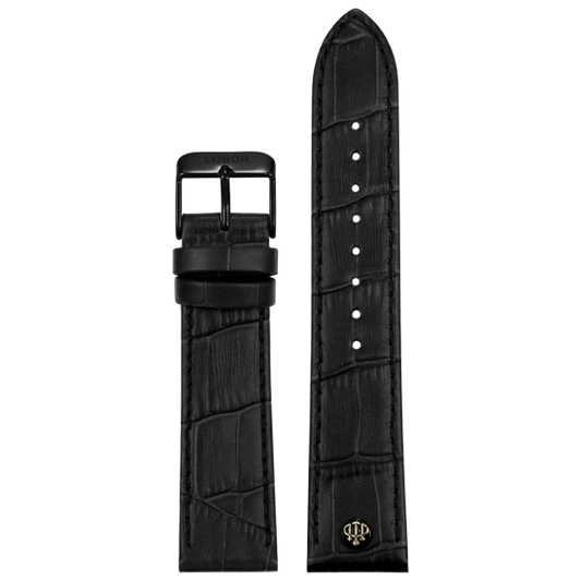 BLACK STRAP 22MM(BLACK)