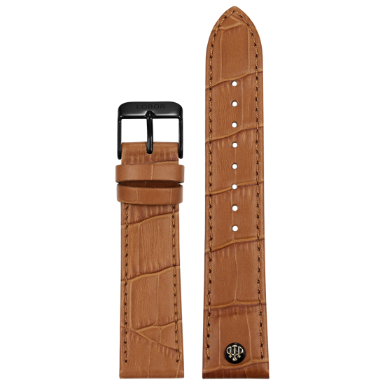 BROWN STRAP 22MM(BLACK)