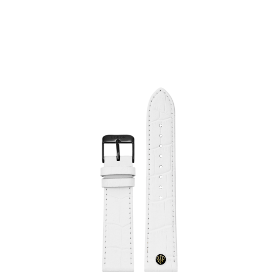 WHITE STRAP 16MM(BLACK)