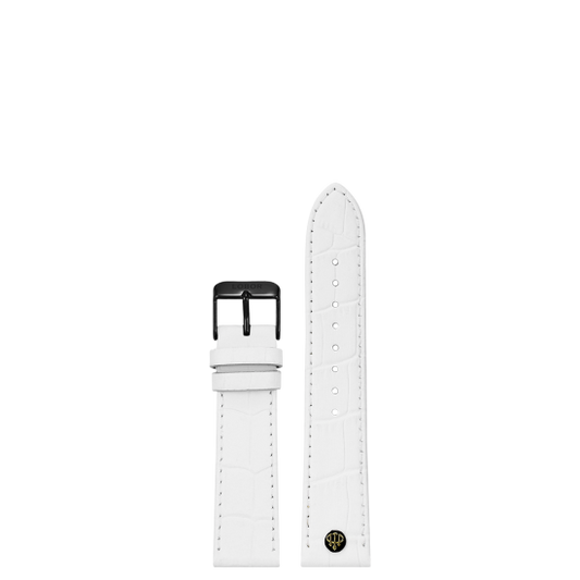 WHITE STRAP 16MM(BLACK)