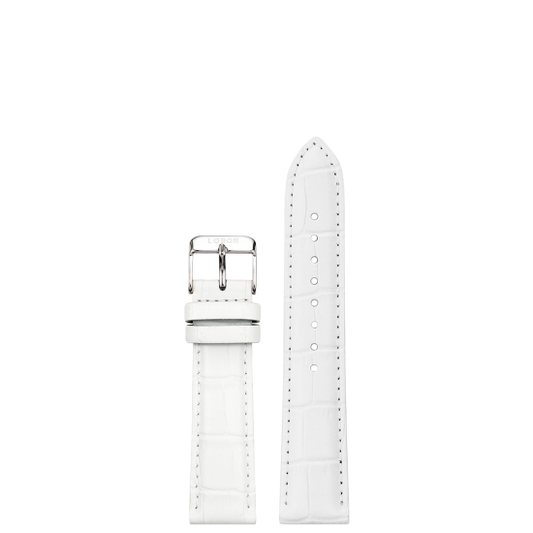 DYNASTY WHITE STRAP 16MM(SILVER)