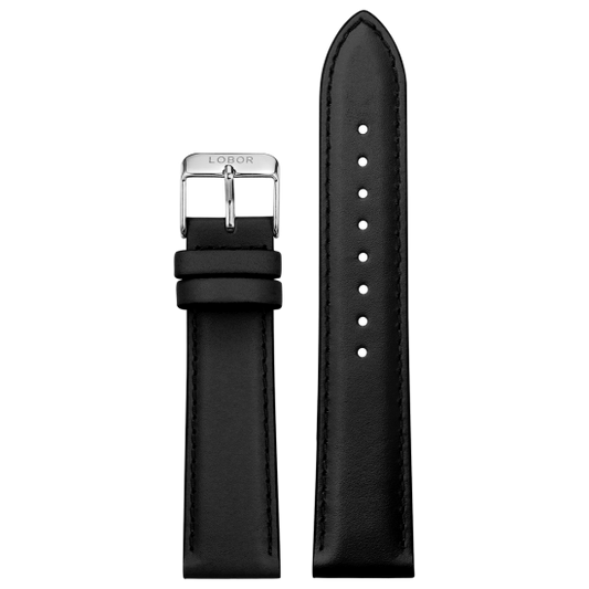 BLACK STRAP 20MM(SILVER)No pattern
