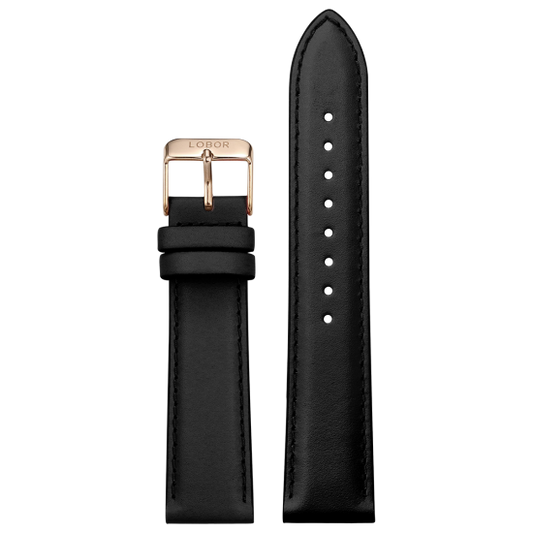 BLACK STRAP 20MM(ROSE)No pattern
