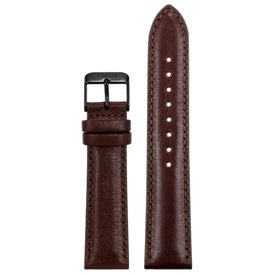 BROWN STRAP 20MM(BLACK)No pattern
