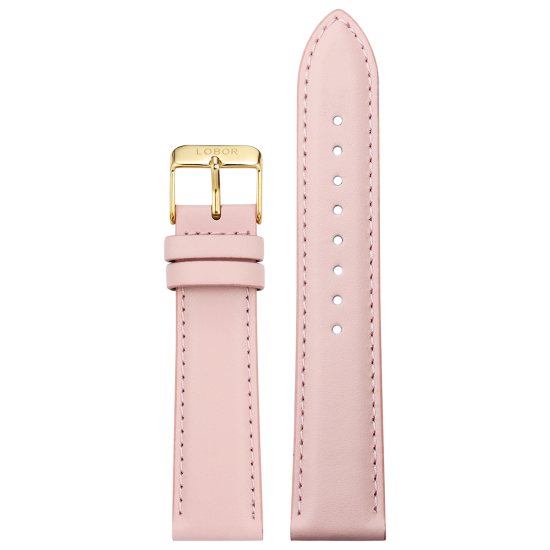PINK STRAP 20MM(GOLD)No pattern
