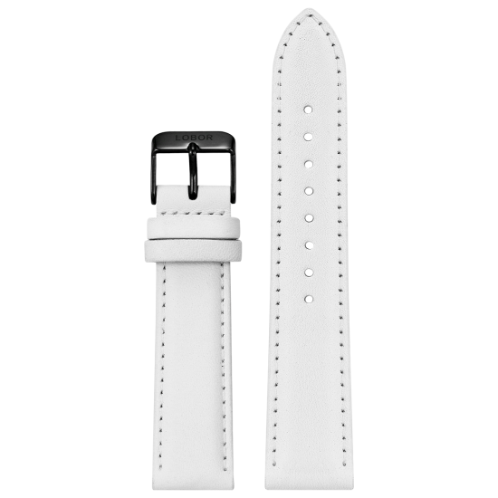 WHITE STRAP 20MM(BLACK)No pattern