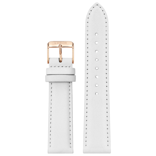 WHITE STRAP 20MM(ROSE)No pattern