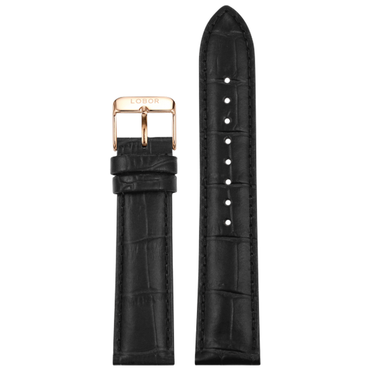 DYNASTY BLACK STRAP 20MM(ROSE)