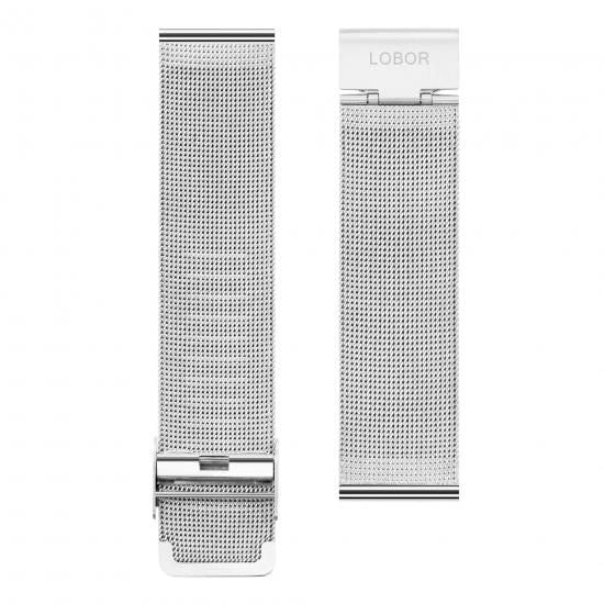 MESH STRAP SILVER(22MM)