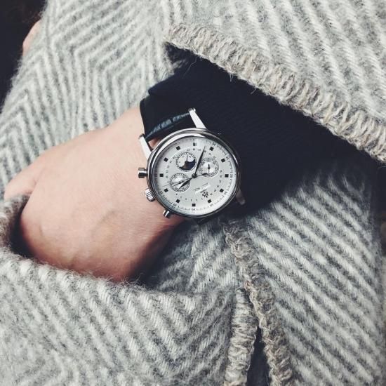 HERITAGE STONEHENGE BLACK 42mm