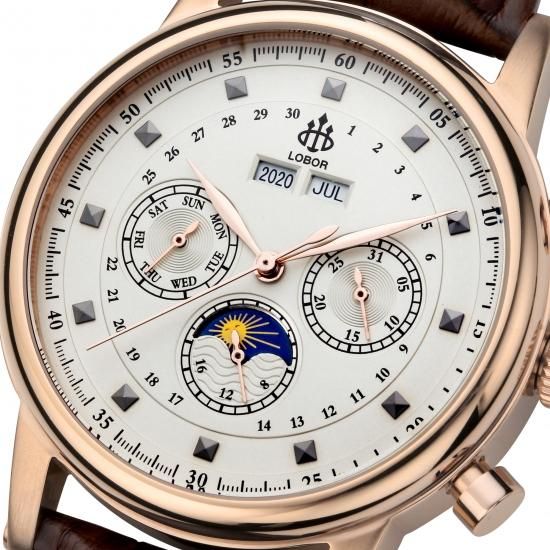 HERITAGE CANTERBURY BROWN 42mm